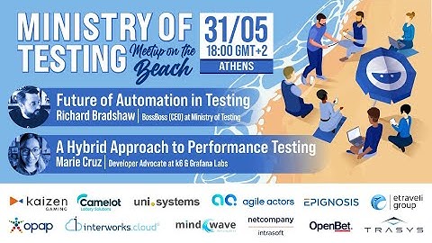 11th Meetup of Ministry of Testing Athens preview