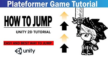 How to Jump in Unity2D (Tutorial Series Part 3)