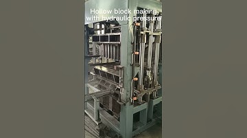 Hollow block making machine  QT5-15 hydraulic concrete hollow and solid brick making machinery