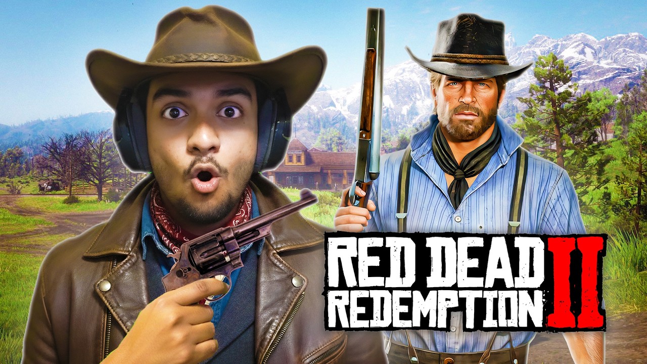 My First Day in Red Dead Redemption 2 - YouTube