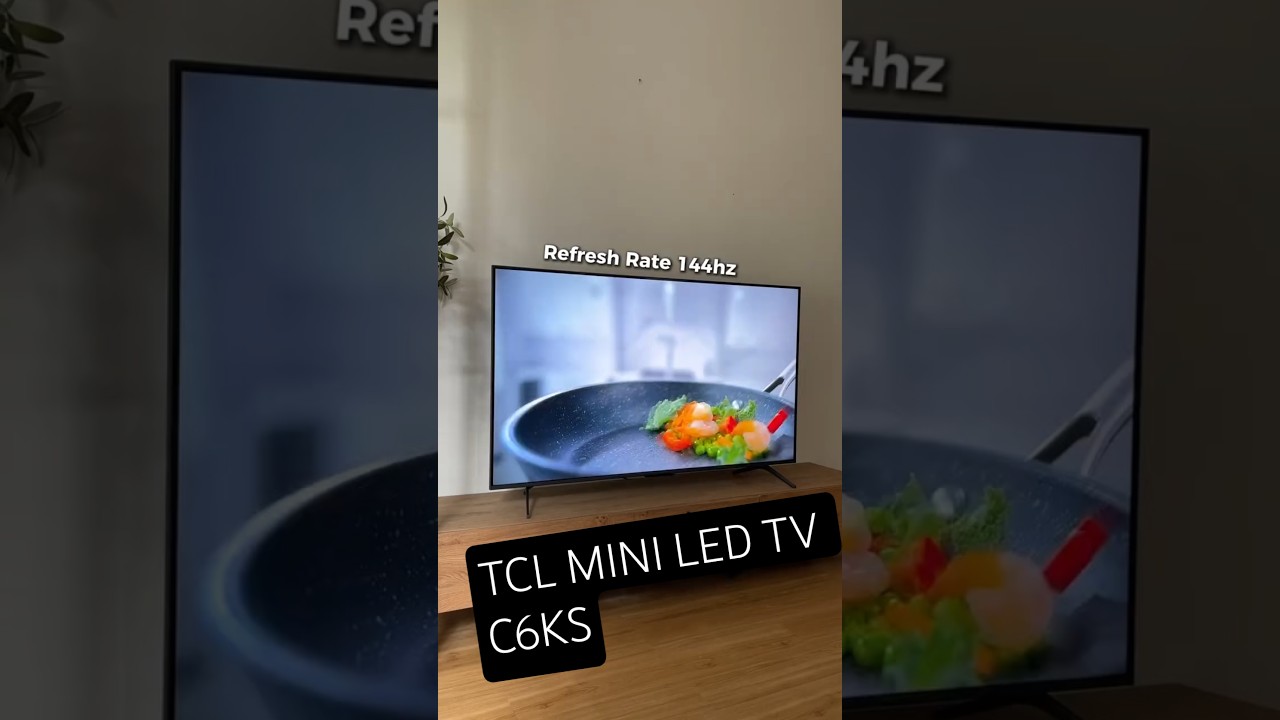 TCL C6KS Mini LED 4K Google TV | Ultra Slim, Dolby Atmos, Game Mode