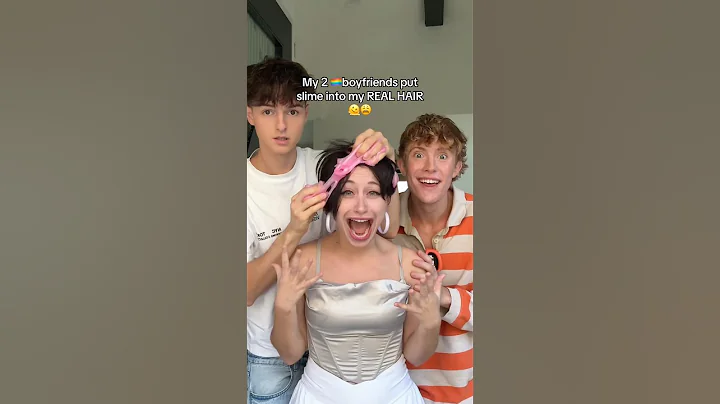 My TWO BOYFRIENDS put SLIME into MY HAIR 😱😳 ​⁠​⁠​⁠@LOUISMAST ​⁠​⁠​⁠@svandyloveshorts #couple