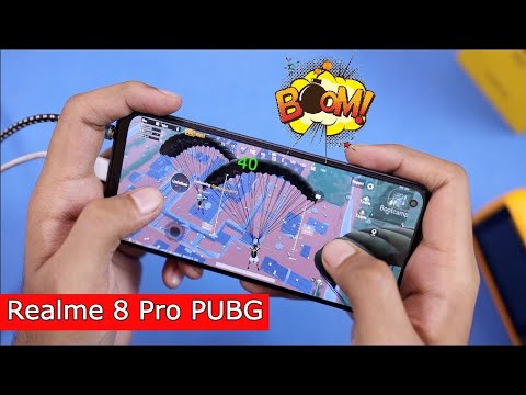 Realme 8 Pro PUBG Gaming Review with FPS Test & Heating | Gyro, Graphics & Gameplay | Hindi