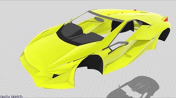 Gravity Sketch for Quick Car Design Models