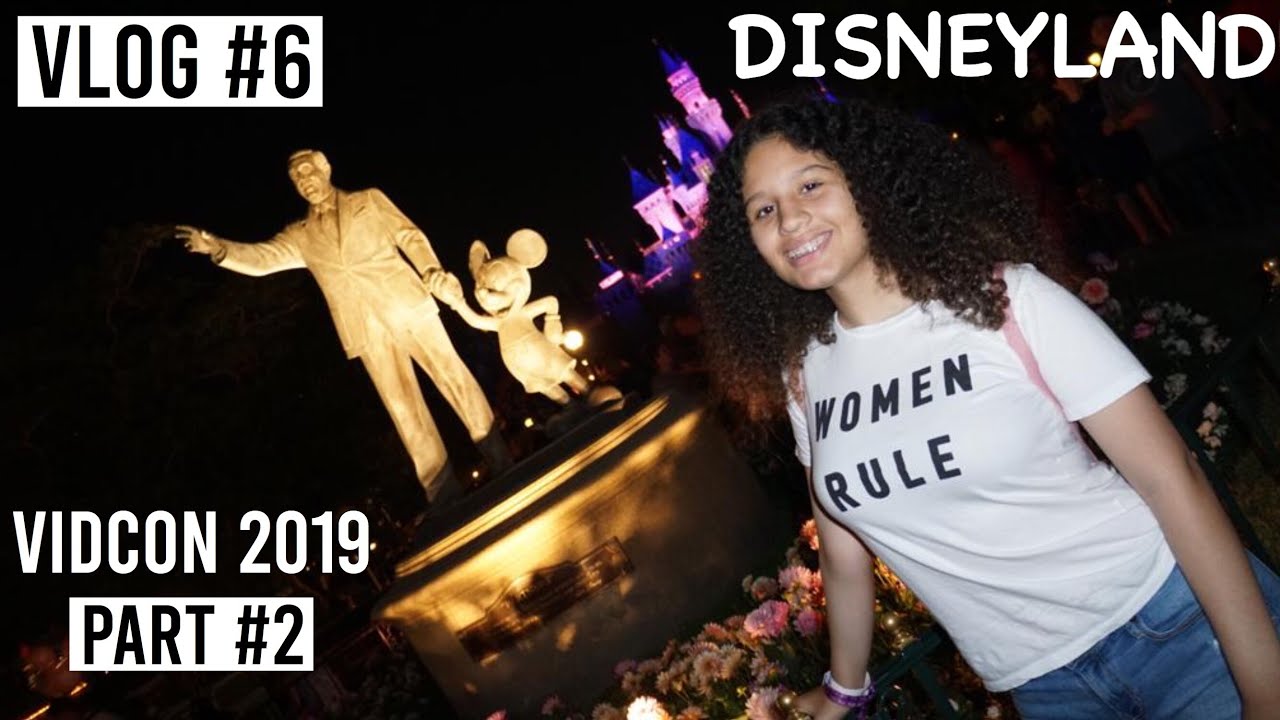 WE WENT TO DISNEYLAND!!! || Vidcon 2019 || PART 2 || Vlog #6 camera iphone 8 plus apk
