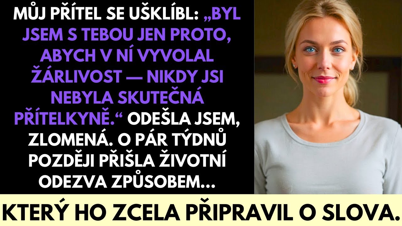 Seděla jsem u jeho nohou a opravovala rozvrzaný stolek, který mi slíbil spravit už měsíce. Pak mu v kapse zabzučel telefon. Vyběhl na balkon a já zaslechla jen útržky: „Je milá, ale není to jako s...
