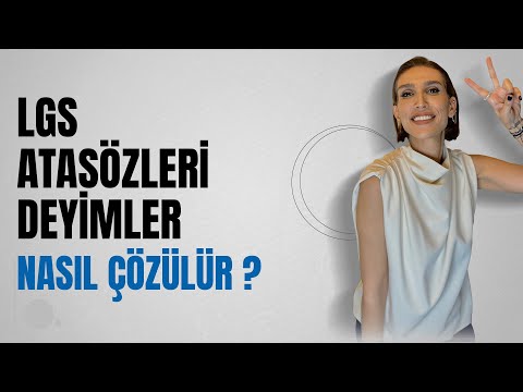 10 dakikada LGS Atasözleri ve Deyimler | Soru Çözümlü Konu Anlatımı #lgs #lgstürkçe