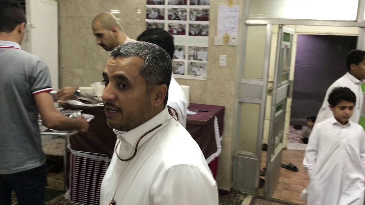 الصلاة والفطور الجماعي مسجد الامام علي(ع) المبرز _ السياسب 1439/9/8