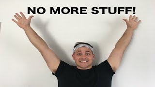 Everything we own can fit in a 10x10 Storage Unit | Minimalism