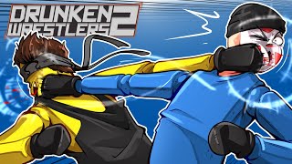 Drunken Wrestlers 2 - SUPER DERPY FIGHTING GAME! (1v1v1) screenshot 4