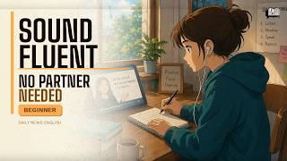 Beginner English Practice | How to Sound Fluent in English — Without a Conversation Partner