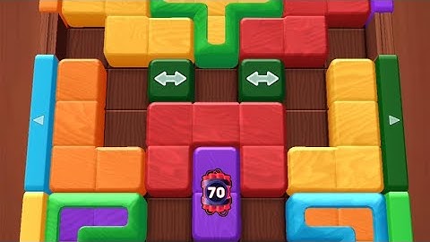Wood Away Block Jam Level 149 Game Walkthrough Solution