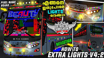 Bussid V4.2 Jetbus Extra Lights  & Full Modified | How To Add / download | Bus Simulator Indonesia