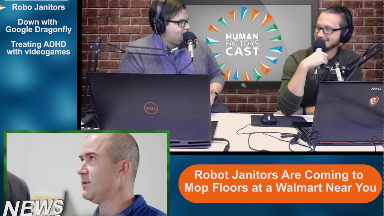 HFCast Ep 114 - Robot Janitors, Google’s Dragonfly, and Video Game Therapy