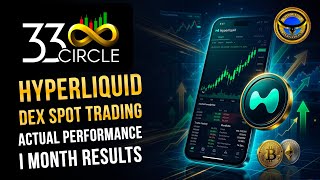 33Circle - HYPERLIQUID DEX Spot Trading ACTUAL Performance 1 Month Results