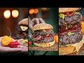 🌶️ HOTTEST BURGER 🍔 IN THE WORLD - ASMR OUTDOOR KITCHEN