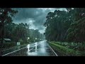 Heavy Rain Sounds for Relaxing Sleep, insomnia, meditation, relaxation.