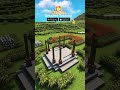 Minecraft Evergreen Garden🪻 #shorts