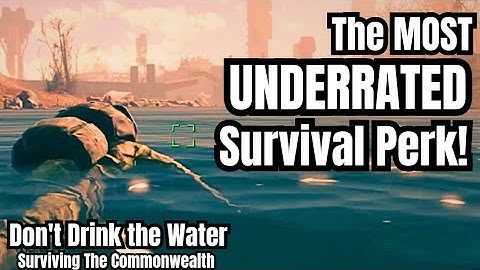 Surviving The Commonwealth NO Fast Travel? USE WATER!  Modded Survival #fallout4 #fallout4survival