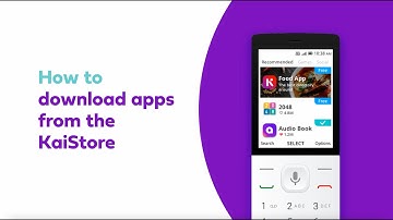 How to download apps from the KaiStore - News (no audio)