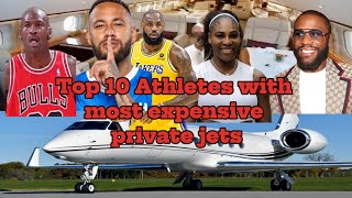 Top 10 Athletes with most expensive private jets 2023✈✈