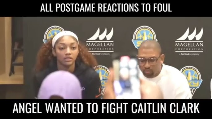 EVERY Reaction To Caitlin Clark - Angel Reese Incident #caitlinclark - YouTube