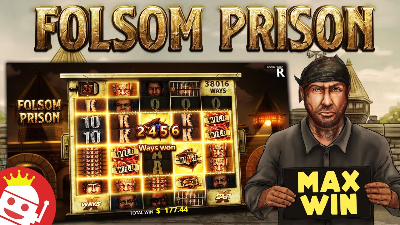 🔥🔥 FOLSOM PRISON SLOT 😱 FIRST EVER 75000x MAX WIN!! - YouTube