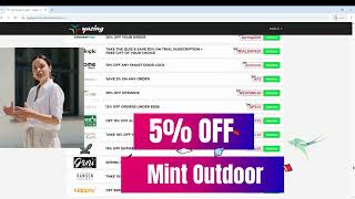 Mint Outdoor Coupon Code | Discount Code | 5% OFF
