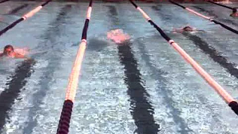 Jared Stergar 100 meter breaststroke Willowick vs ...
