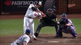 TEX@BAL: Davis pads Orioles' lead with two-out single