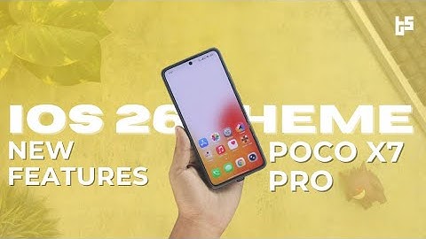 Best iOS 26 Theme for Xiaomi, Redmi, Poco 🔥 Full iPhone Experience on Android!