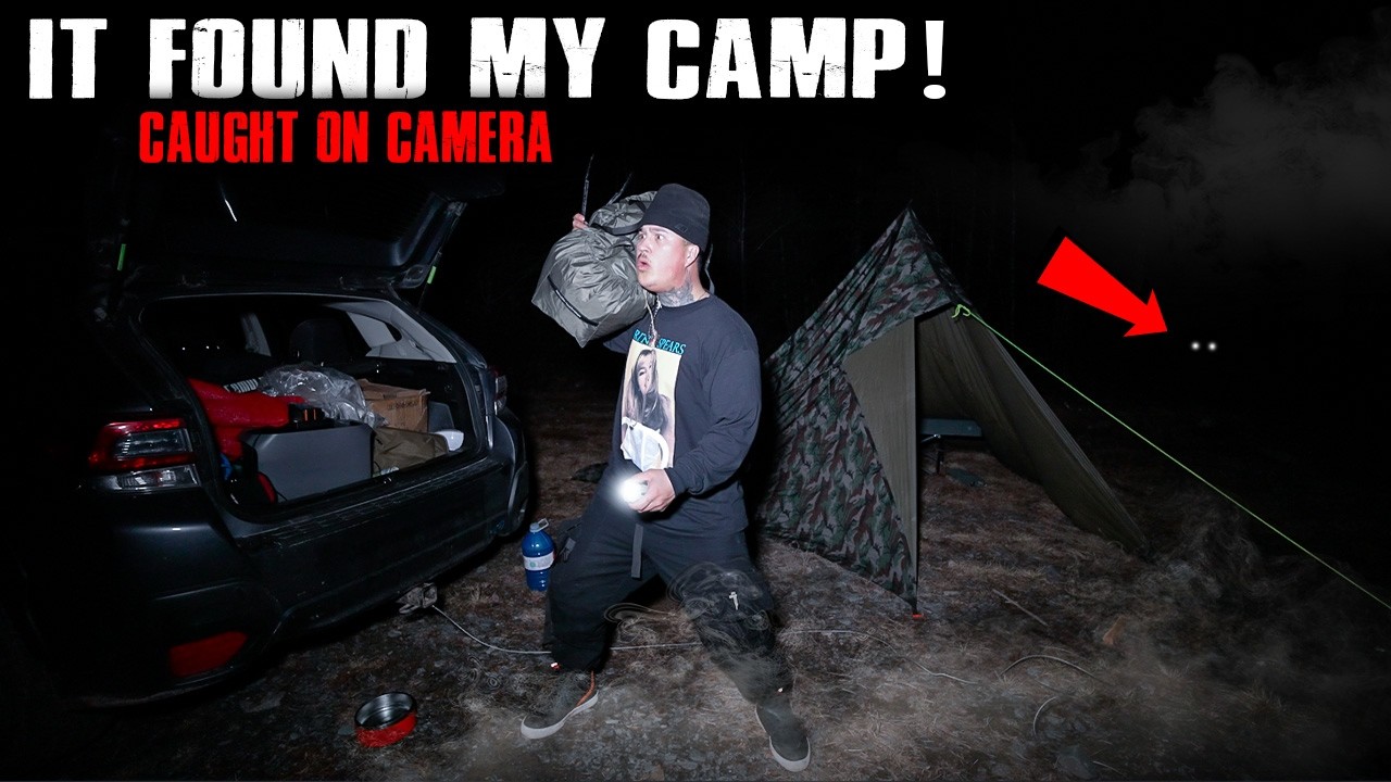 (IT CAME FOR ME!) THE NIGHT a CRYPTID CHASED ME while CAMPING IN HAUNTED APPALACHIANS