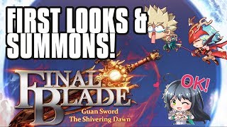 Final Blade! First Looks & Thoughts On Mechanics, Summons & Game Modes!