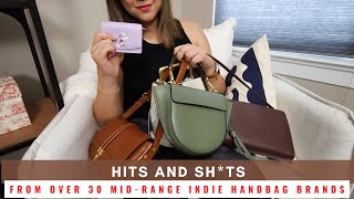 30 Mid-Range Indie Handbag Brands I Reviewed | Which Ones I Did Purchase and What I Let Go Of