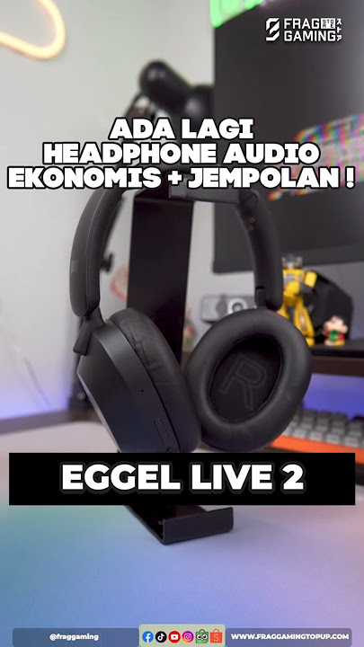 THERE'S ANOTHER ECONOMICAL   THUMBS-UP AUDIO HEADPHONE! Eggle Live 2