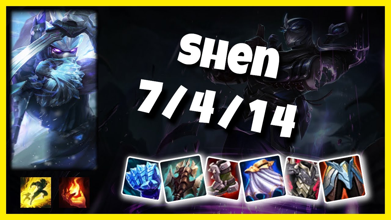 Shen vs Rengar TURKISH Challenger TOP (7/4/14) Gameplay Replay - Patch 10.24
