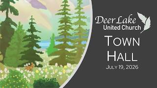 Town Hall: Sunday,  July 19 2026