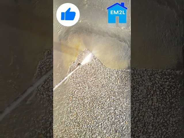 Nettoyage d'un béton désactivé