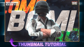 How to Make BGMI Live Gaming Thumbnail on Android || BGMI Live Gaming Thumbnail Tutorial 2023