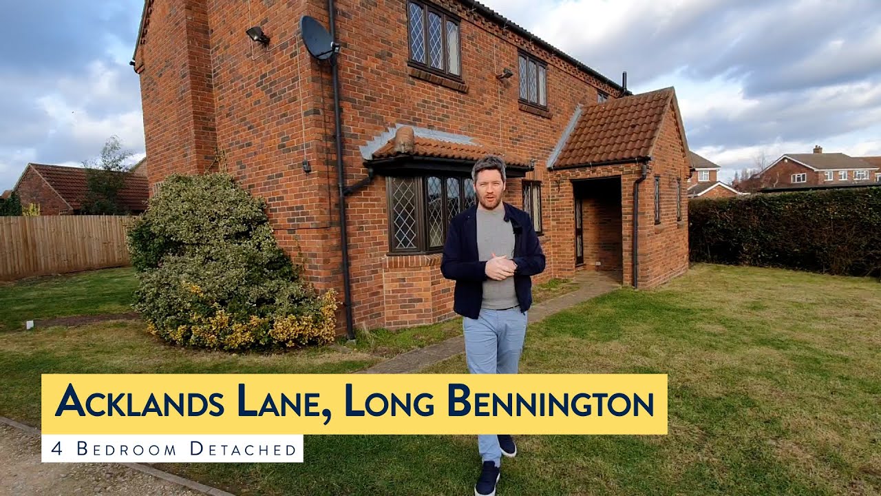 Acklands Lane, Long Bennington For Sale YouTube
