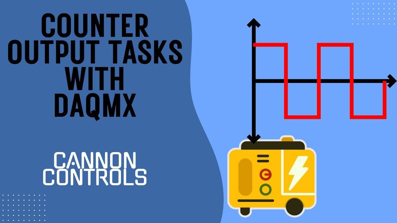 Counter Outputs with DAQmx in LabVIEW - YouTube