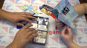 Geekedupgaming “unboxing” smashup expansion MONSTER SMASH