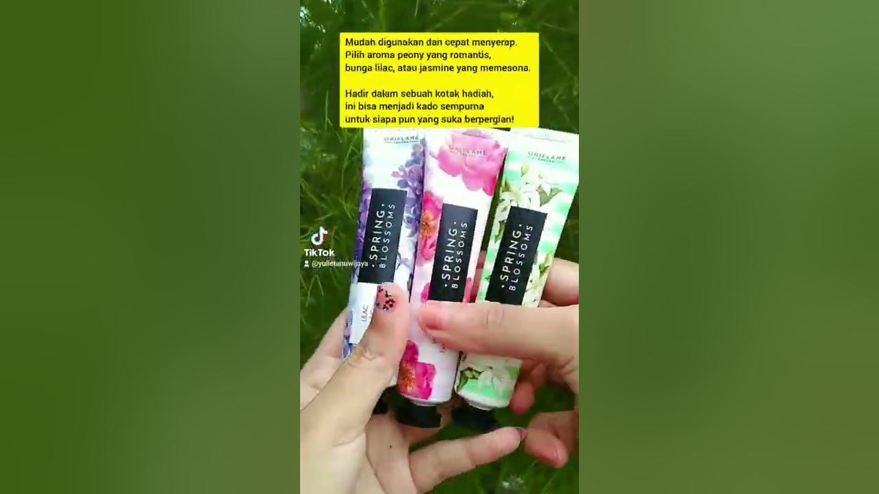 Spring Blossoms Hand Cream Trio Peony Lilac Jasmine Oriflame YouTube