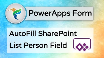 SharePoint List PowerApps Form User Function, AutoFill