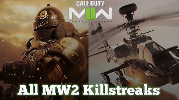 Modern Warfare 2 Killstreaks Showcase (Now Able To Switch Killstreaks To Scorestreaks)