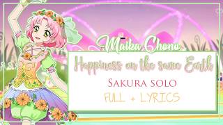 [ROMAJI LYRICS] Aikatsu! - Happiness on the same earth