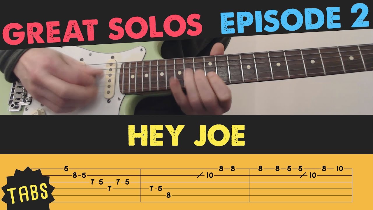Learn To Play… Hey Joe Solo by Jimi Hendrix