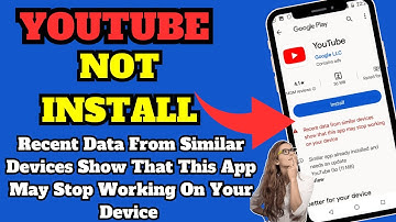 Fixed ✅ Recent data from similar device show that this app may stop working on your device (2023)