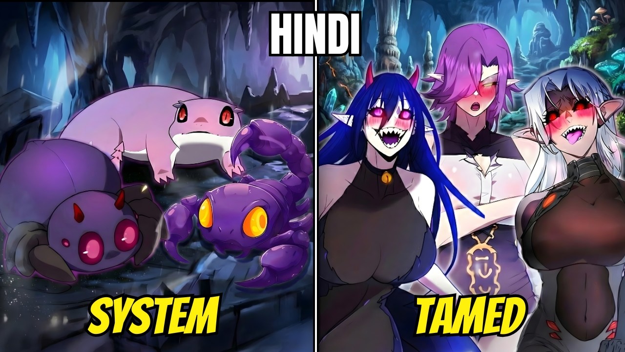 Loser Gets Cheat System To Tame Monster Girls | Manhwa in Hindi