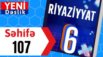 Riyaziyyat 6 ci sinif seh 107 Ortaq Vuruğun Mötərizə / dersimiz riyaziyyat